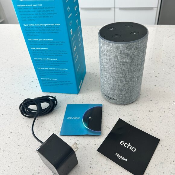 Amazon NEW OPEN BOX Echo ( 2nd Generation) - Picture 6 of 7